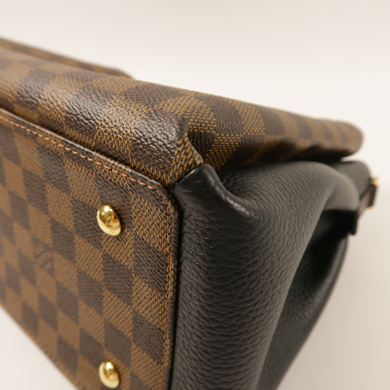 LOUIS VUITTON Damier Normandy金扣手挽肩背兩用袋-12