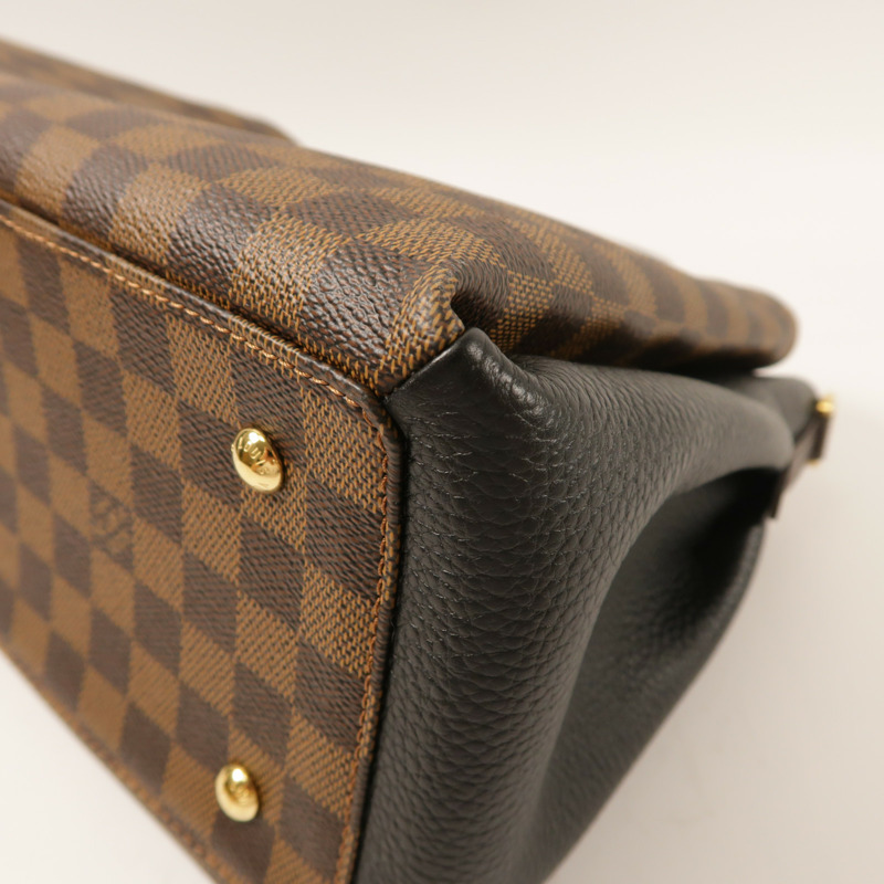 LOUIS VUITTON Damier Normandy金扣手挽肩背兩用袋-14