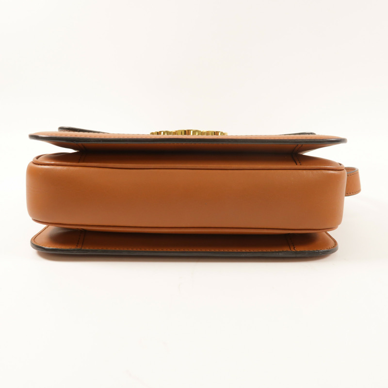 CELINE 帆布Teen Triomphe金扣肩背袋-3