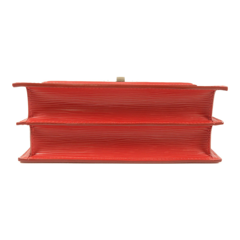 LOUIS VUITTON Epi Sevigne PM銀扣手挽肩背兩用袋-3