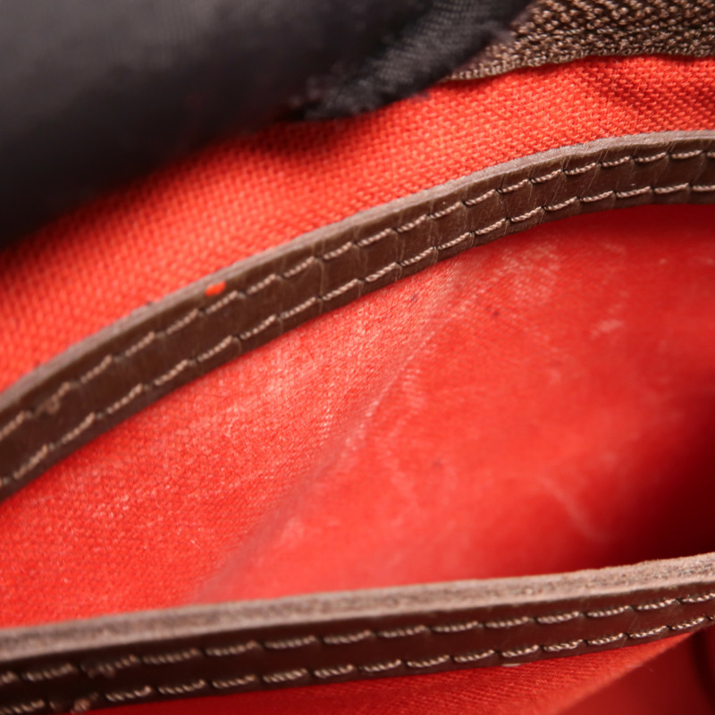 LOUIS VUITTON Damier Speedy 30金扣手挽袋-15