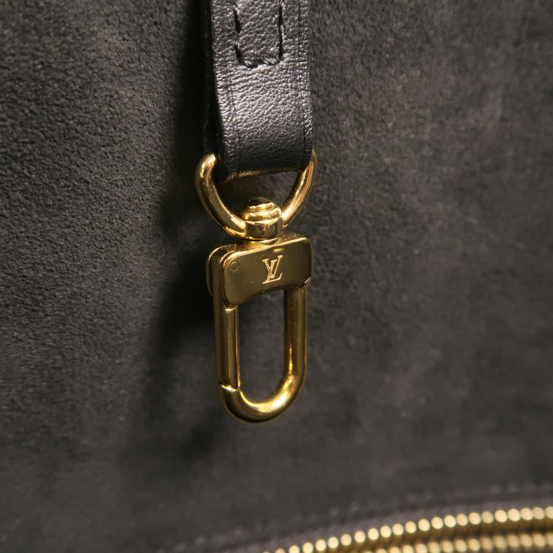 LOUIS VUITTON Monogram Empreinte Neverfull MM金扣手挽袋-12