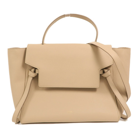 CELINE 牛皮皮革Micro Belt Bag金扣手挽肩背兩用袋