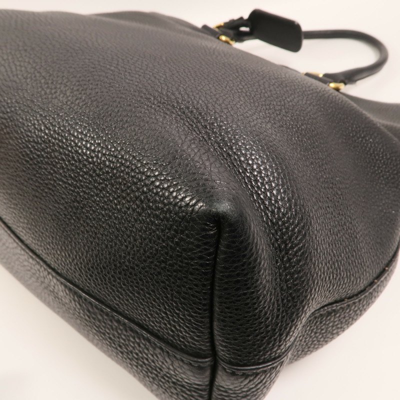 PRADA 牛皮皮革Vitello Phoenix金扣手挽肩背兩用袋-9