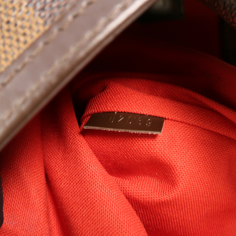 LOUIS VUITTON Damier Bloomsbury PM金扣肩背袋-6