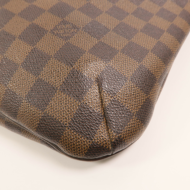 LOUIS VUITTON Damier Bloomsbury PM金扣肩背袋-11