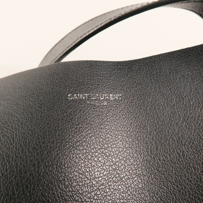 SAINT LAURENT 皮革Bold Shopper Tote Bag手挽袋-8
