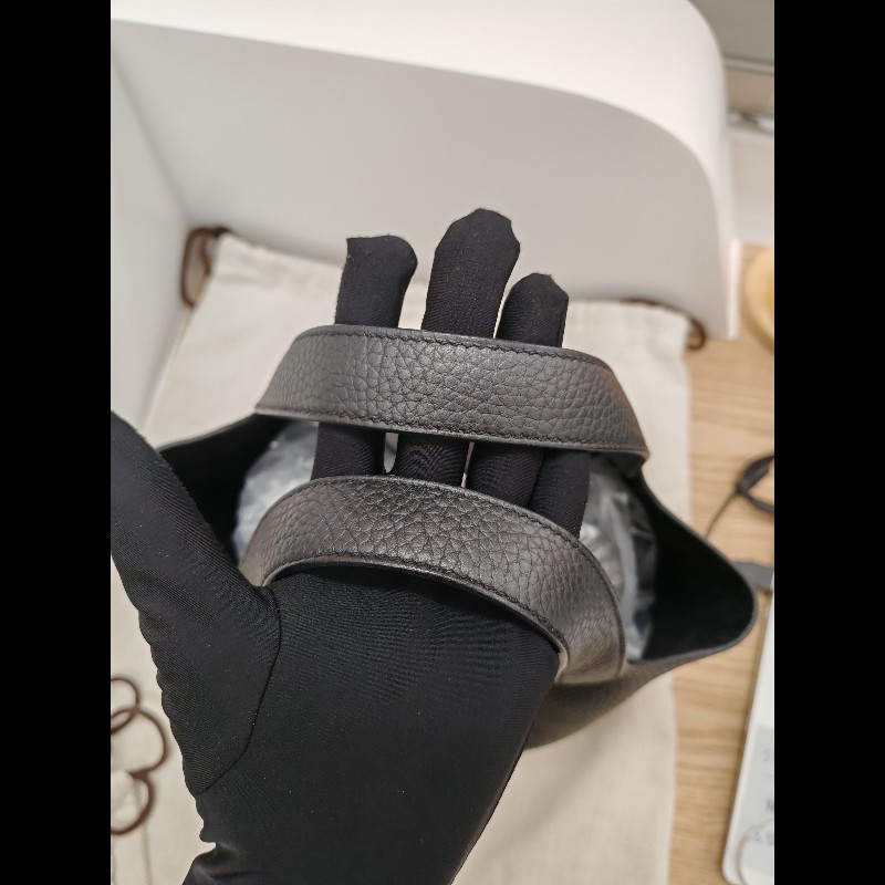 Hermes Picotin 18 黑銀 菜籃子-11