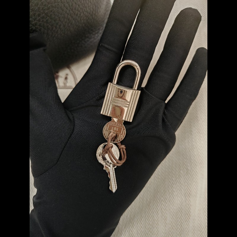 Hermes Picotin 18 黑銀 菜籃子-16