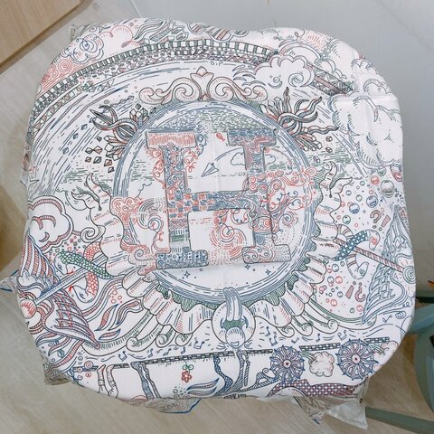 TW4746  Hermes 愛馬仕 90cm方巾 H標誌 Please Hold The Line 90x90cm Scarf Blanc/Blue