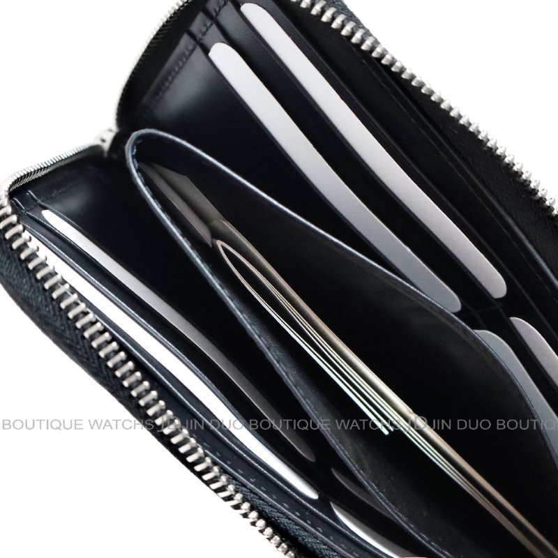 金鐸精品~C795 GUCCI古馳575364 黑灰色GG Supreme限定珊瑚蛇款L型拉鍊長夾 全新展示品-5