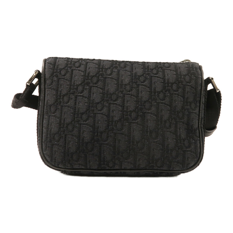 Dior 帆布Mini Dior 8銀扣肩背袋-1