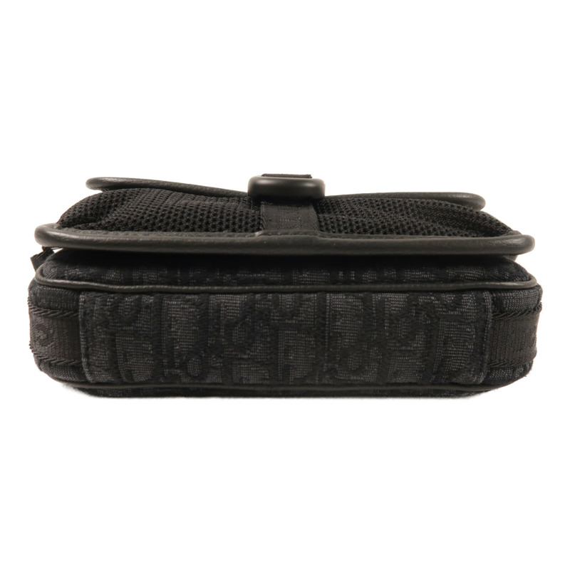 Dior 帆布Mini Dior 8銀扣肩背袋-3