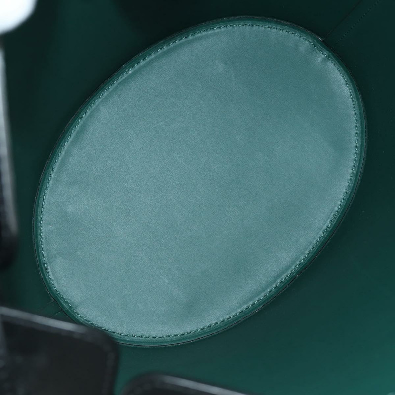 【日本直送】BURBERRY 水桶單肩包 皮革 黑色 金色 正品 am10807V-9