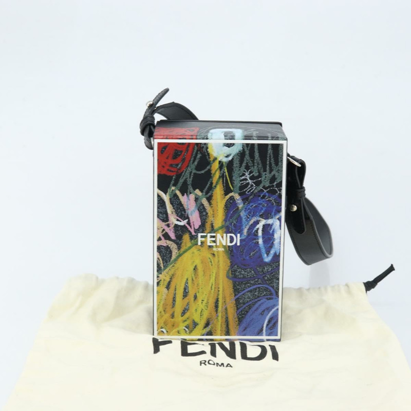 【日本直送】FENDI Box Bag 單肩帆布包 多色 銀色 正品 172355V-11