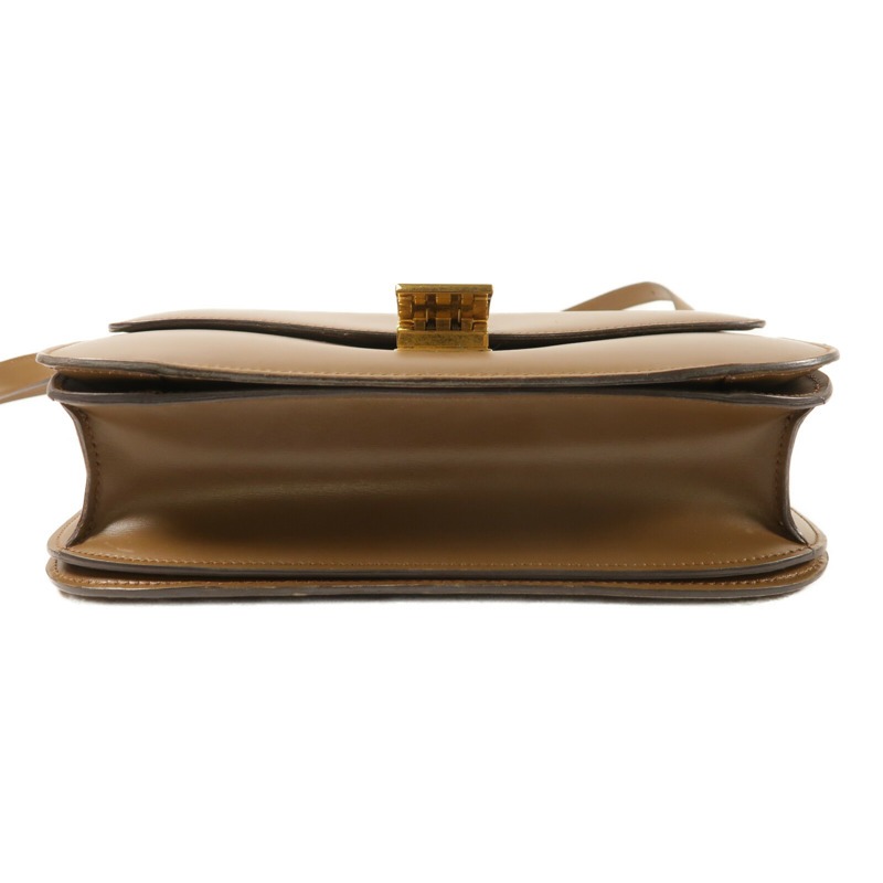 CELINE 牛皮皮革Classic Box金扣肩背袋-3