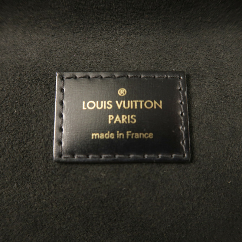 LOUIS VUITTON Monogram Reverse Vanity PM金扣鏈帶手挽肩背兩用袋-4