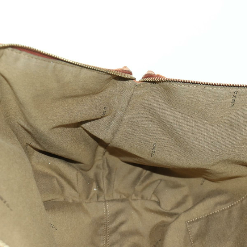 【日本直送】FENDI 棕色金色皮革手提包 正品 ARZ252V-19