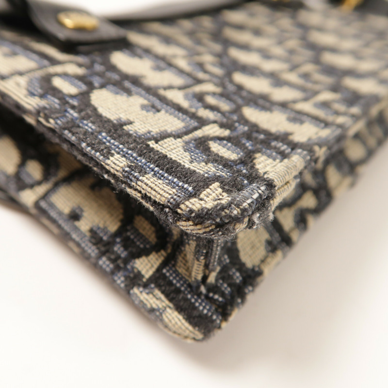 Dior 帆布Saddle Belt Bag金扣腰包-12