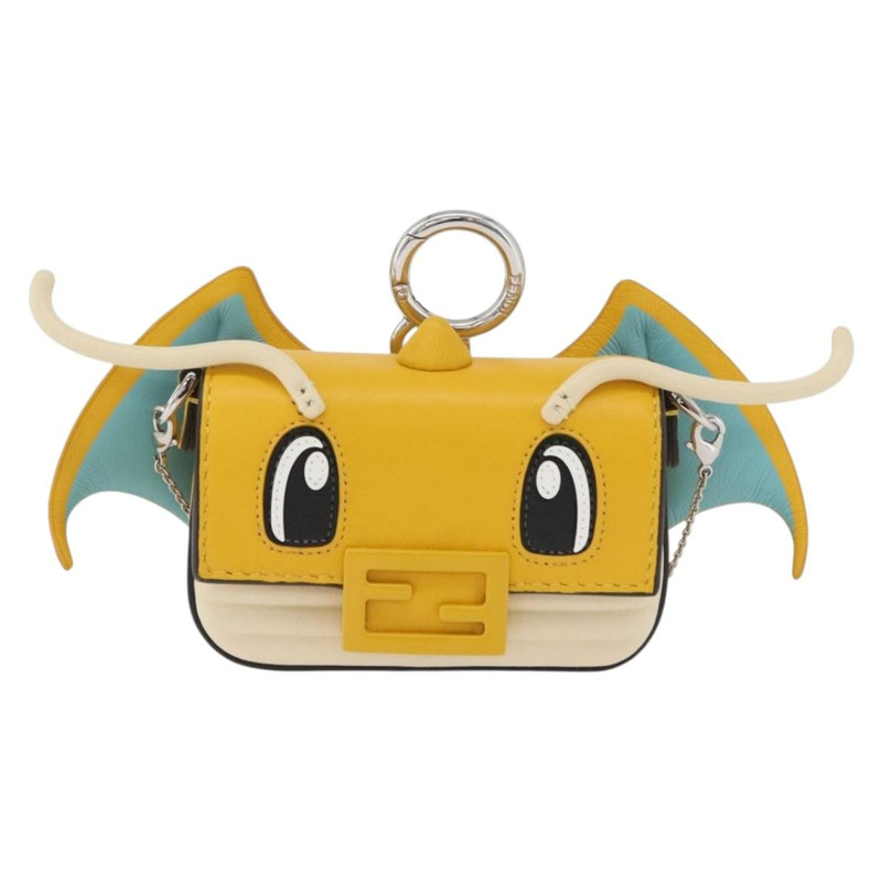 【日本直送】FENDI x FRGMT x POKMON 快龍迷你媽媽法國包 真皮 正品 167026SM-12