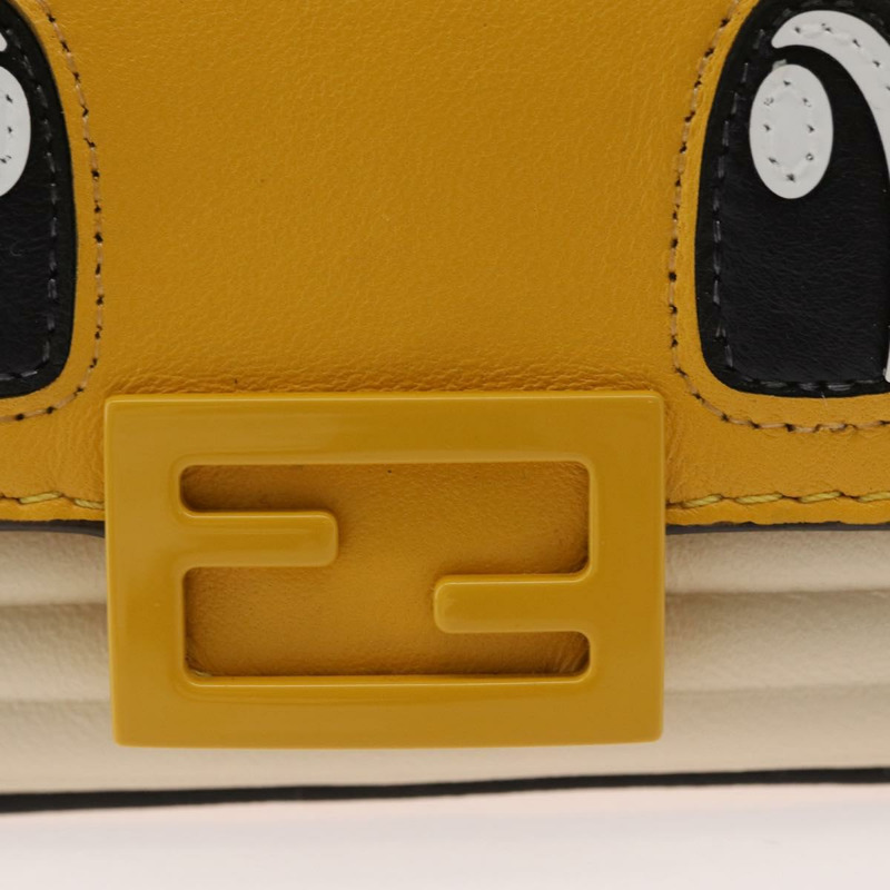 【日本直送】FENDI x FRGMT x POKMON 快龍迷你媽媽法國包 真皮 正品 167026SM-19