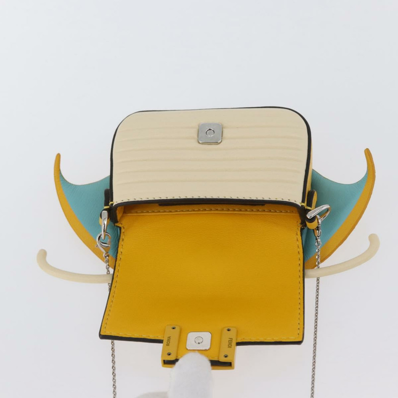 【日本直送】FENDI x FRGMT x POKMON 快龍迷你媽媽法國包 真皮 正品 167026SM-23