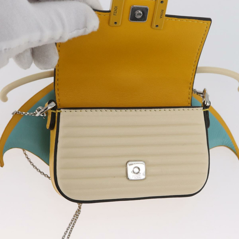 【日本直送】FENDI x FRGMT x POKMON 快龍迷你媽媽法國包 真皮 正品 167026SM-25