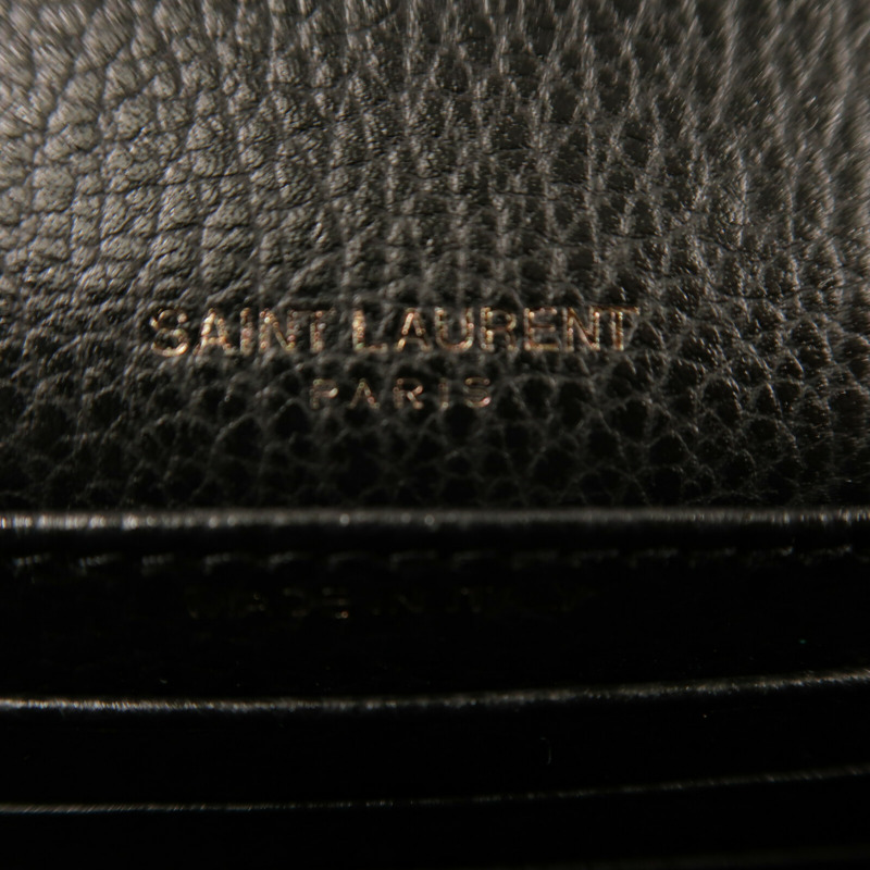 YVES SAINT LAURENT 牛皮皮革Wallet On Chain肩背袋-5
