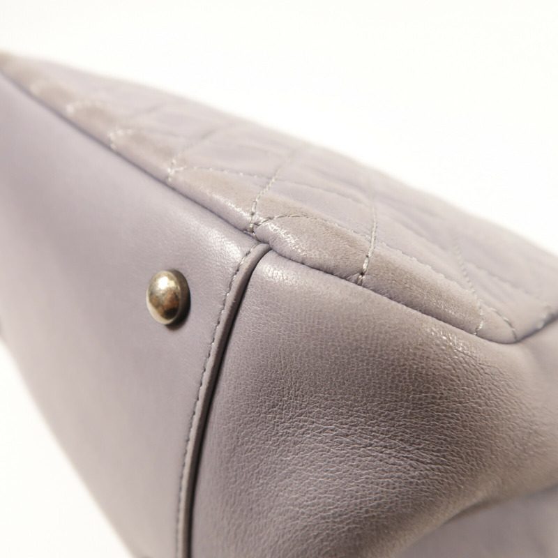 CHANEL 羊皮皮革Shoulder Bag銀扣鏈帶肩背袋-12