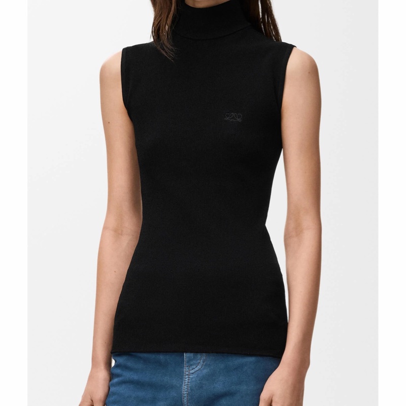 Loewe 女士 高領無袖背心XS S M L碼-0