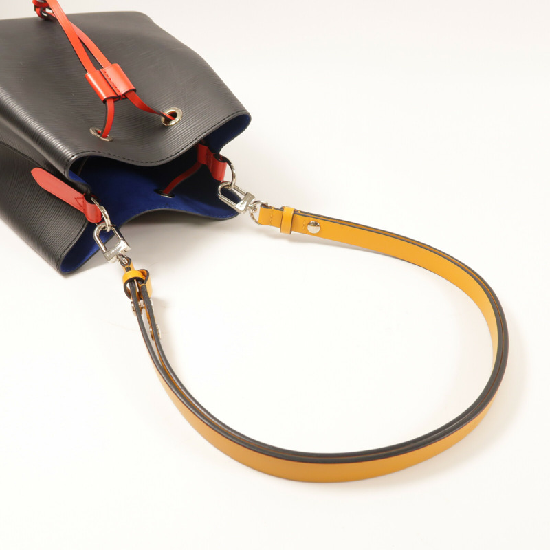 LOUIS VUITTON Epi Neo Noe BB銀扣手挽肩背兩用袋-7