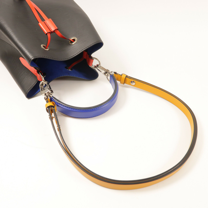 LOUIS VUITTON Epi Neo Noe BB銀扣手挽肩背兩用袋-8