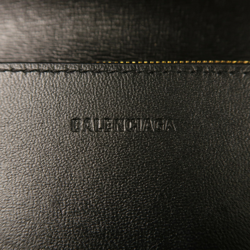 BALENCIAGA 牛皮皮革Gassip Bag金扣肩背袋-5