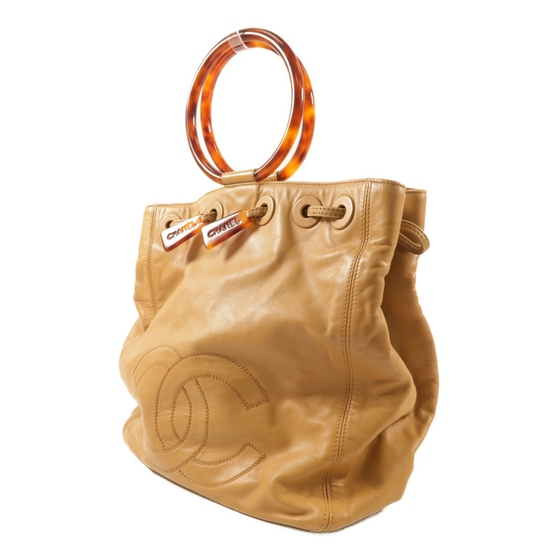 CHANEL 羊皮皮革Vintage Hand Bag手挽袋-2