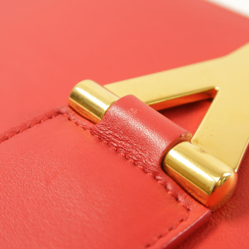 SAINT LAURENT 牛皮皮革Clutch金扣手拿包-11