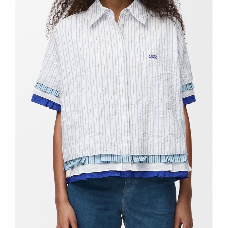 Loewe 女士 短袖襯衫FR-32 FR-36 FR-38 FR-40 FR-42碼-0