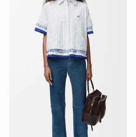 Loewe 女士 短袖襯衫FR-32 FR-36 FR-38 FR-40 FR-42碼-4