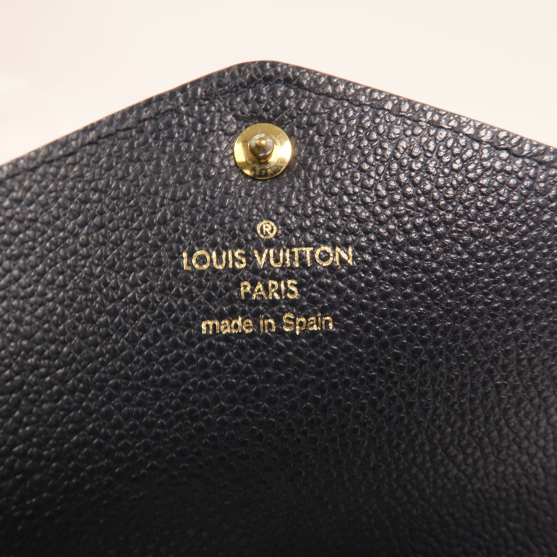 LOUIS VUITTON Monogram Empreinte Sarah金扣長錢包-7