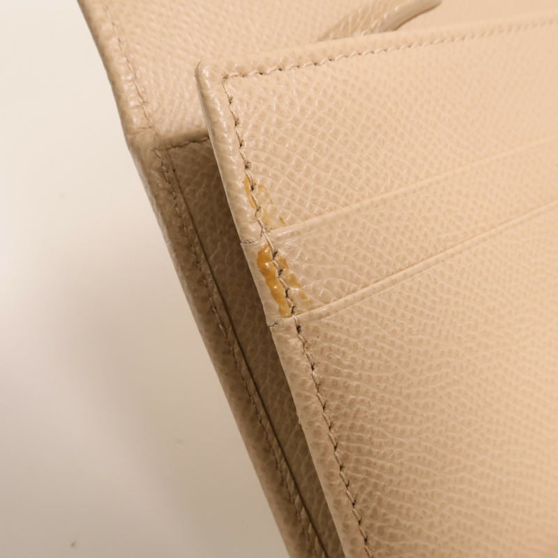 Salvatore Ferragamo 牛皮皮革Gancini Continental Wallet金扣長錢包-14