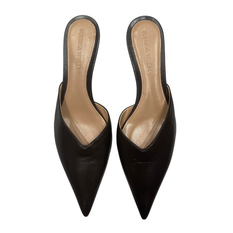 BOTTEGA VENETA 低跟鞋 深咖色-0