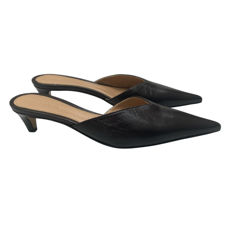 BOTTEGA VENETA 低跟鞋 深咖色-5