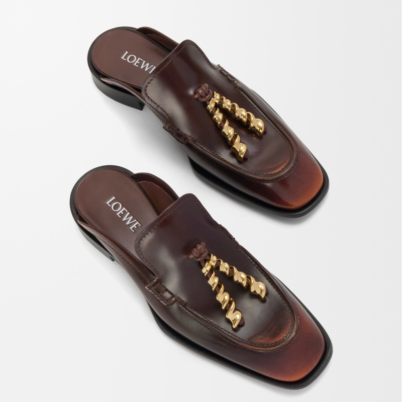 Loewe 女士 Edge露跟穆勒鞋36 37 38 39 41碼-0