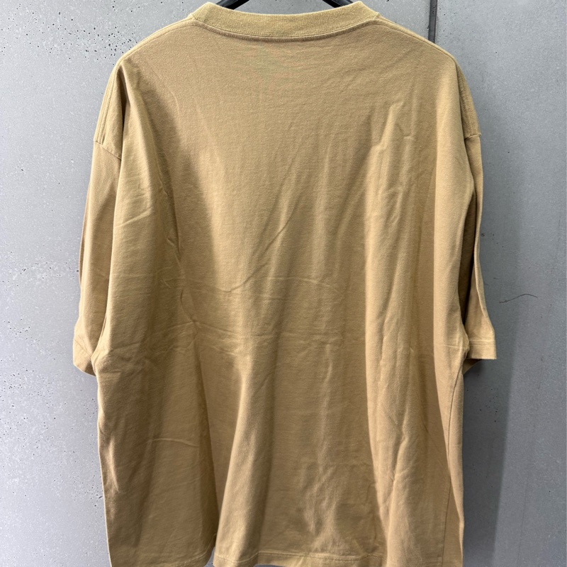 二手Balenciaga卡其色短袖T恤-6