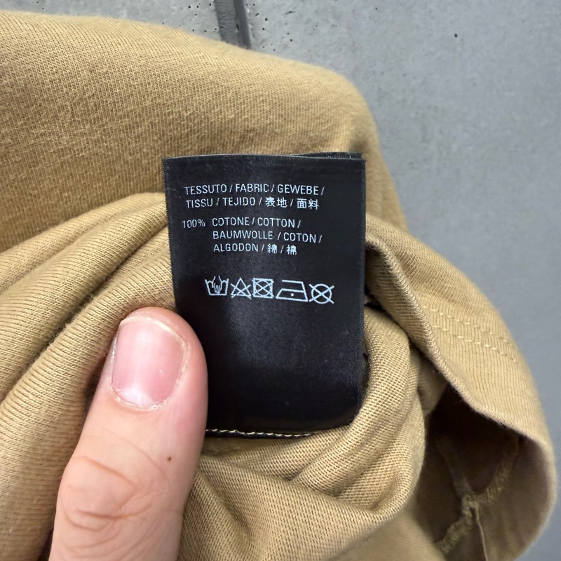 二手Balenciaga卡其色短袖T恤-8