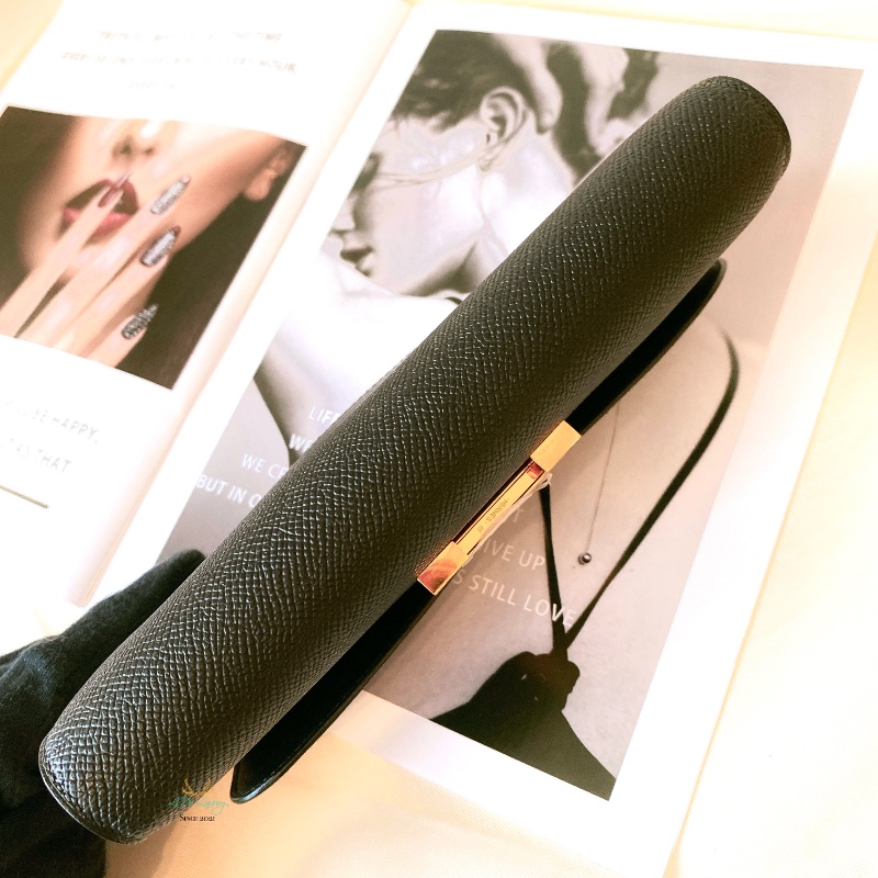 Hermes 愛馬仕 閒置未使用 康康 Constance To Go 黑色 x 玫瑰金 WOC 斜背包 晚宴包 手拿包-4