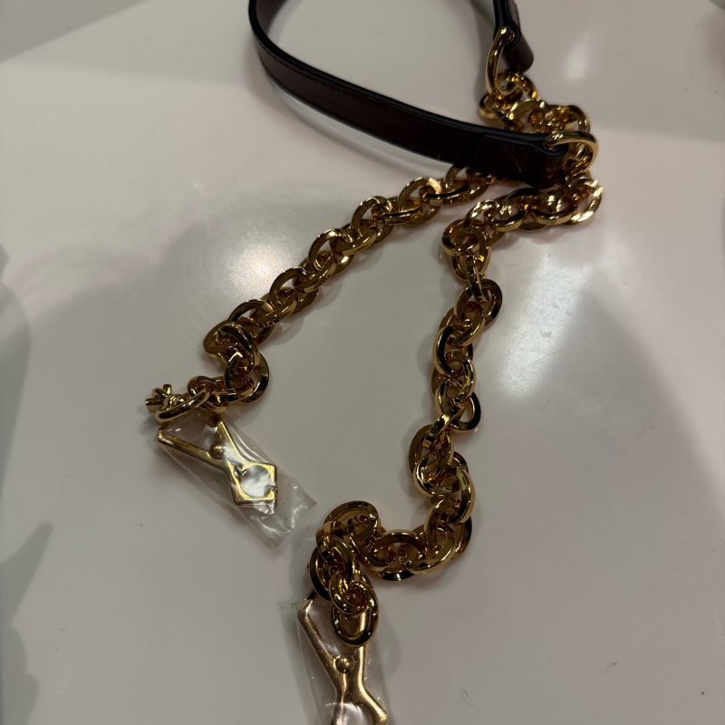 GUCCI Horsebit馬銜扣 迷你手提&斜背兩用包(棕色)-12