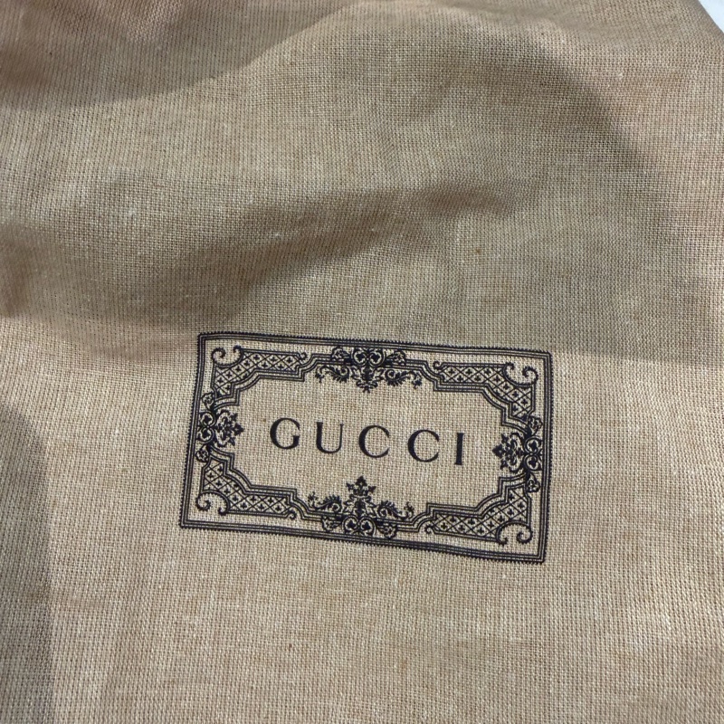 GUCCI Horsebit馬銜扣 迷你手提&斜背兩用包(棕色)-14