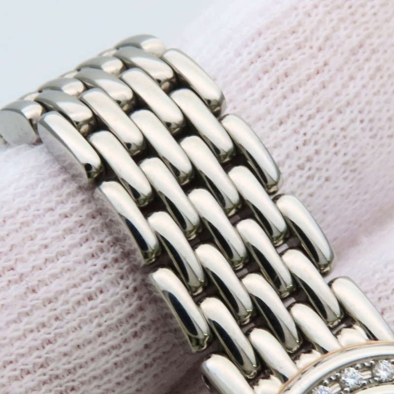 精工 Credor 1E70-0AH0 不鏽鋼鑲鑽腕錶，銀色、玫瑰金和白色錶殼可選。女士款。-12