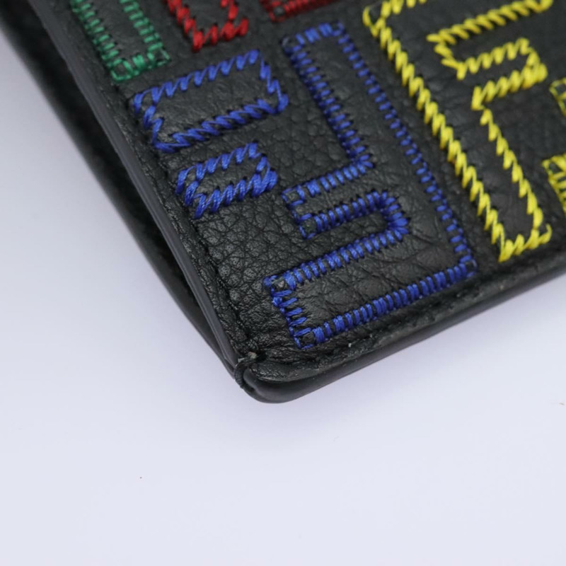 【日本直送】FENDI Zucca 帆布智慧型手機袋黑色正品 110673V-14