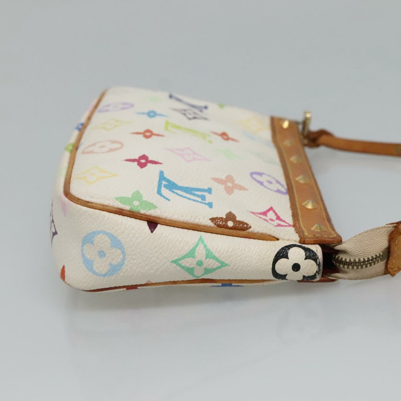 【日本直送】路易威登 多色手拿包配件袋 白色 M92649 正品 130463V-3